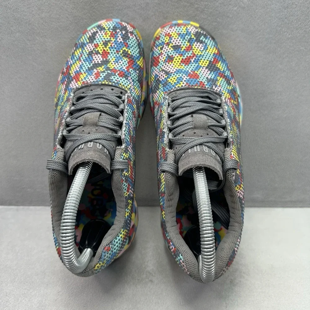 NOBULL Wild Trainer Womens Size 6.5 Shoes Multicolor Pixel Training CrossFit Gym